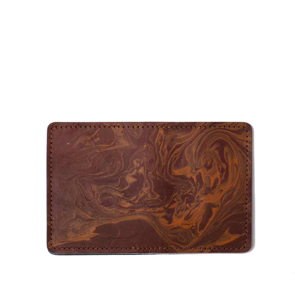 Marbled Leather Card Holder Kit (Seconds): 3-Pack Bundle - Klum House